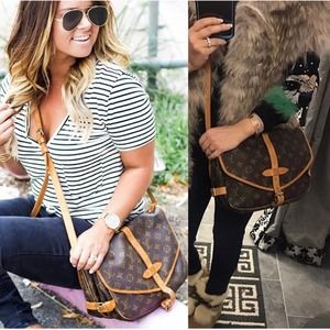 💎✨BEAUTIFUL✨💎 Authentic Louis Vuitton Monogram Saumur 30 Crossbody